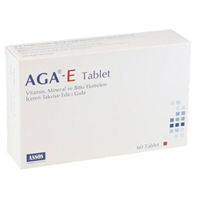 AGA-E Takviye Edici Gıda 60 Tablet