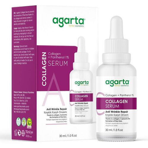 Agarta Collagen Serum Kırışıklık Karşıtı Bakım 30 ml