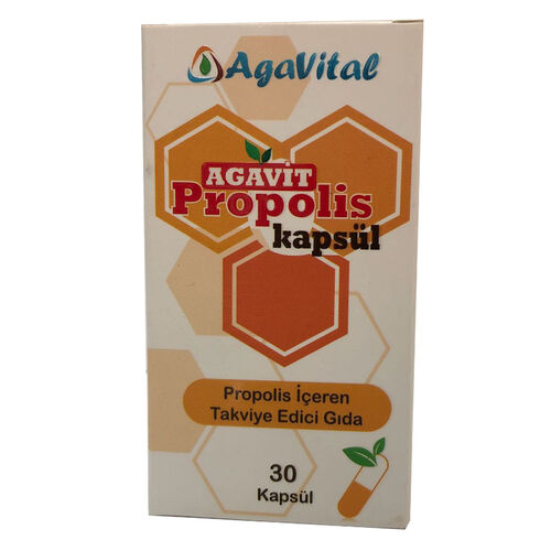 Agavit Propolis 30 Kapsül Takviye Edici Gıda