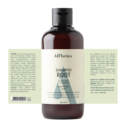 Alfheim Root Saç Dökülmesine Karşı Şampuan 250 ml