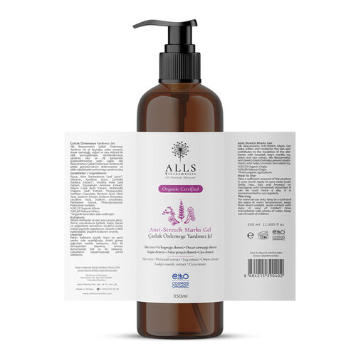 Alls Biocosmetics Anti Stretch Mark Çatlak Önlemeye Yardımcı Jel 350 ml