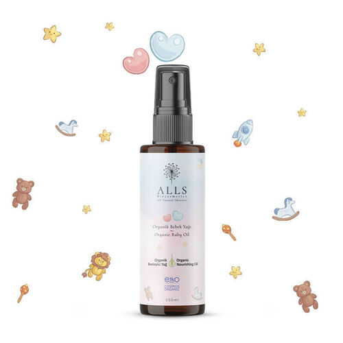 Alls Biocosmetics Organik Bebek Yağı 150 ml