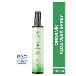 Alls Biocosmetics Organik Prebiyotik Aloe Vera Sprey 140 ml - Thumbnail