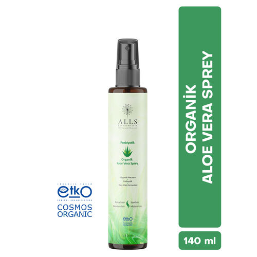 Alls Biocosmetics Organik Prebiyotik Aloe Vera Sprey 140 ml