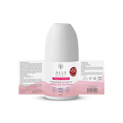 Alls Biocosmetics Organik Prebiyotik Roll on Deodorant 75 ml - Kadınlar İçin - Thumbnail