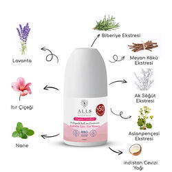 Alls Biocosmetics Organik Prebiyotik Roll on Deodorant 75 ml - Kadınlar İçin - Thumbnail