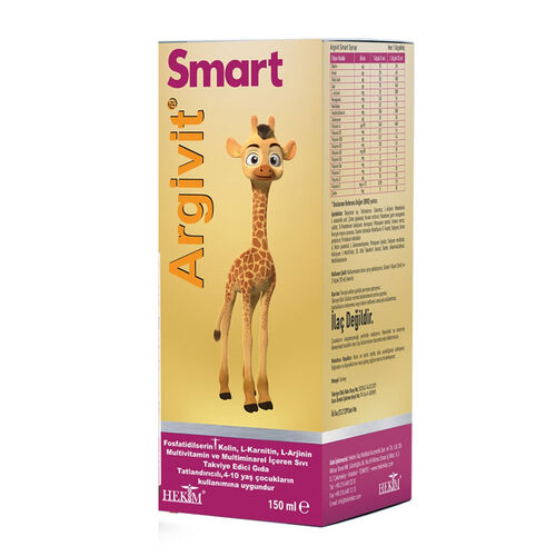 Argivit Smart Sıvı Takviye Edici Gıda 150 ml