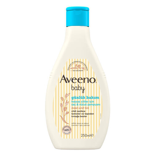 Aveeno Baby Saç ve Vücut Şampuanı 250 ml