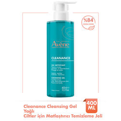 Avene Cleanance Yüz ve Vücut Temizleme Jeli 400 ml - Thumbnail