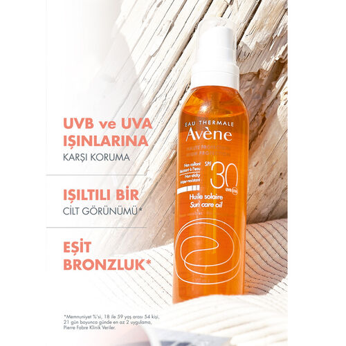 Avene Huile Solaire Spf30 Vücut Yağı 200ml