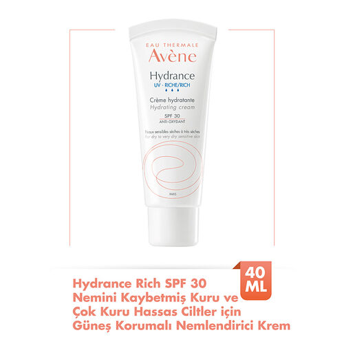 Avene Hydrance UV-Rich Nemlendirici Krem SPF 30 40 ml