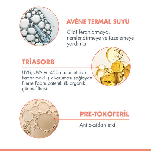 Avene Solaire SPF 50+ Kuru Ciltler İçin Güneş Kremi 50 ml