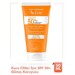 Avene Solaire SPF 50+ Kuru Ciltler İçin Güneş Kremi 50 ml - Thumbnail