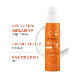 Avene Spf 30+ Güneş Koruyucu Sprey 200ml - Thumbnail