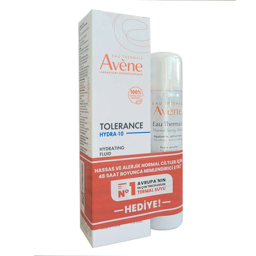 Avene Tolerance Hydra 10 Fluid 40 ml + Termal Su 50 ml HEDİYE