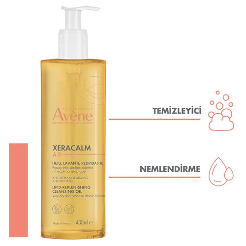 Avene XeraCalm A.D Lipid-Repleshing Cleansing Oil 400 ml