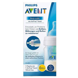 Avent AirFree Valf ile Anti-kolik Biberon 0+ Ay 125 ml - Thumbnail