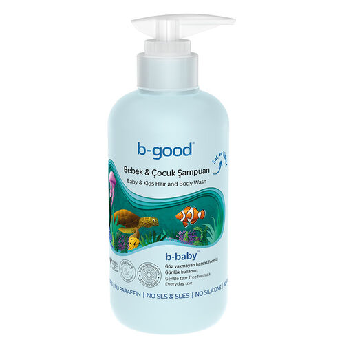 b-good b-baby Bebek ve Çocuk Saç ve Vücut Şampuanı 200 ml