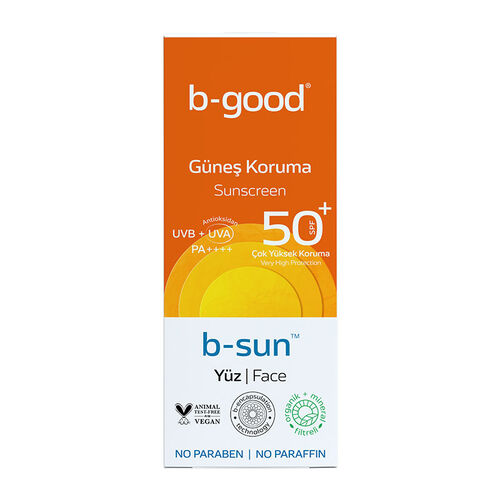 b-good b-sun SPF 50+ Çocuk Yüz ve Vücut Güneş Koruma 150 ml