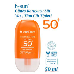 b-good b-sun Spf 50 Invisible Güneş Sütü 50 ml - Thumbnail