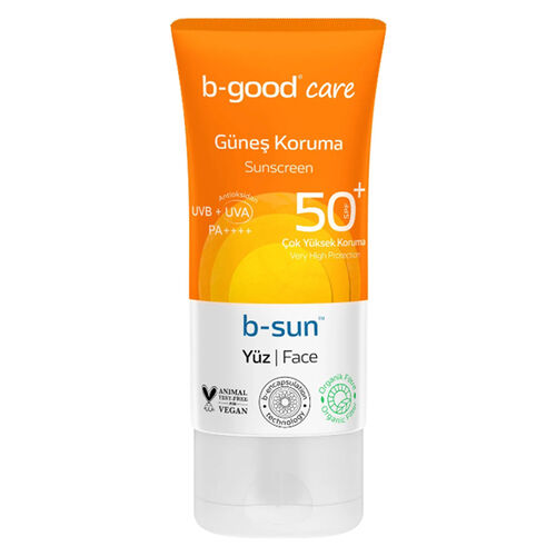 b-good b-sun SPF 50+ Yüz Güneş Koruma 50 ml