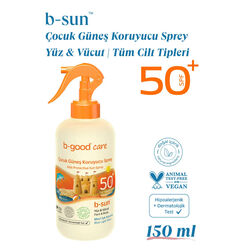 b-good b-sun Spf50+ Çocuk Koruyucu Güneş Spreyi 150 ml - Thumbnail