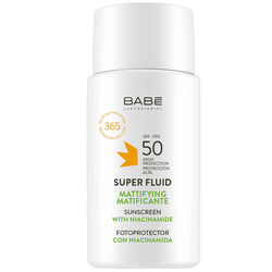 Babe Super Fluid Sunscreen Mattifying SPF50 50 ml - Thumbnail