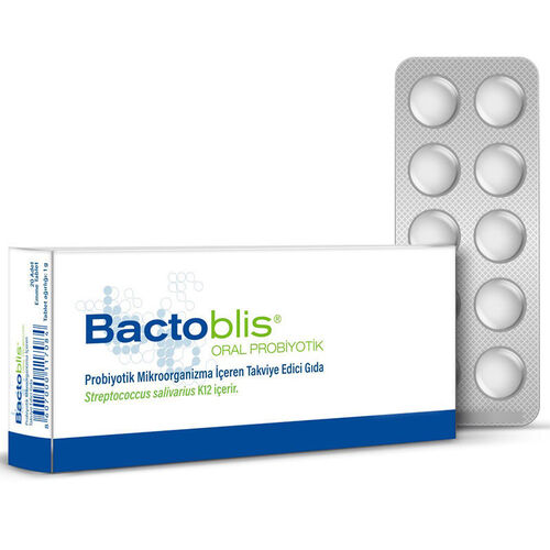 Bactoblis Takviye Edici Gıda 30 Adet Emme Tablet
