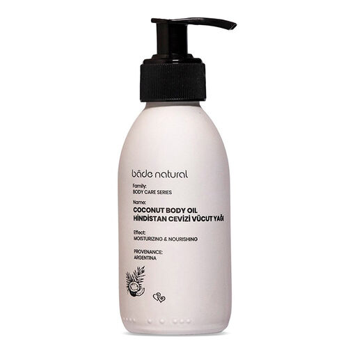 Bade Natural Hindistan Cevizi Vücut Yağı 150 ml