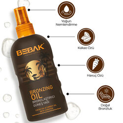 Bebak Etkili Bronzlaştırıcı Yağ 150 ml - Thumbnail