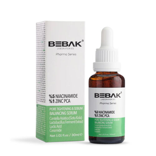 Bebak Pharma Niacinamide ve Zinc Pca Serum 30 ml