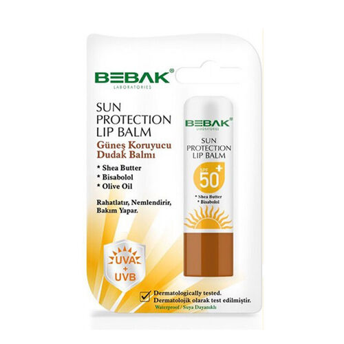 Bebak Sun Protection Lip Balm Spf 50+ 4.5 gr