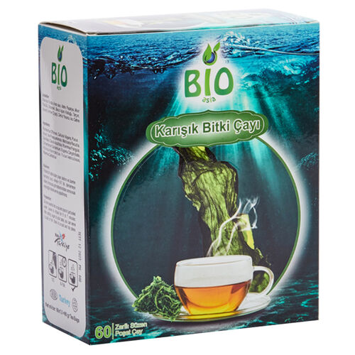 Bio Asia Karışık Bitki Çayı 60 Paket Poşet Çay
