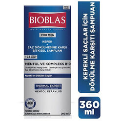 Bioblas Erkeklere Özel Dökülme Karşıtı Şampuan 360 ml - Thumbnail