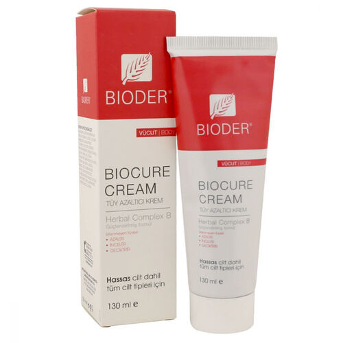 Bioder Biocure Vücut İçin Tüy Azaltıcı Krem 130 ml