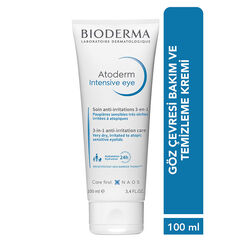 Bioderma Atoderm Intensive Atoderm Göz Çevresi Kremi ve Temizleyici 100 ml - Thumbnail