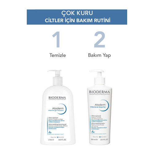 Bioderma Atoderm Intensive Temizleme Jeli 1 Litre