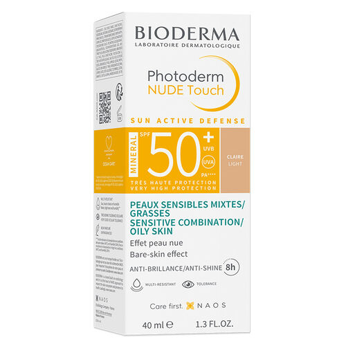 Bioderma Photoderm Nude Touch SPF50+ Light 40 ml