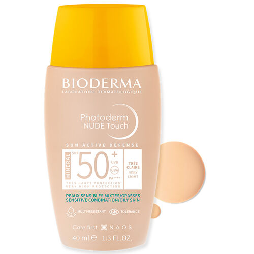 Bioderma Photoderm Nude Touch SPF50+ Very Light 40 ml