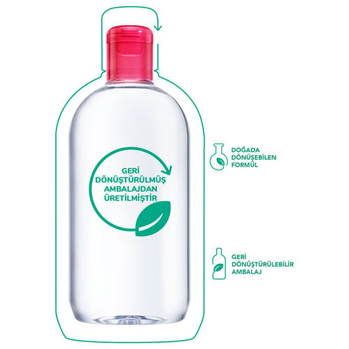 Bioderma Sensibio H2O Yüz ve Makyaj Temizleme Suyu 500 ml