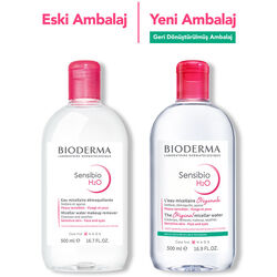 Bioderma Sensibio H2O Yüz ve Makyaj Temizleme Suyu 500 ml - Thumbnail