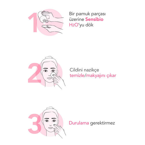 Bioderma Sensibio H2O Yüz ve Makyaj Temizleme Suyu 500 ml