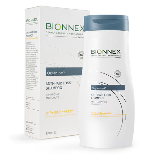 Bionnex Organica Saç Dökülmesine Karşı Bakım Şampuanı Kuru Saçlar 300ml