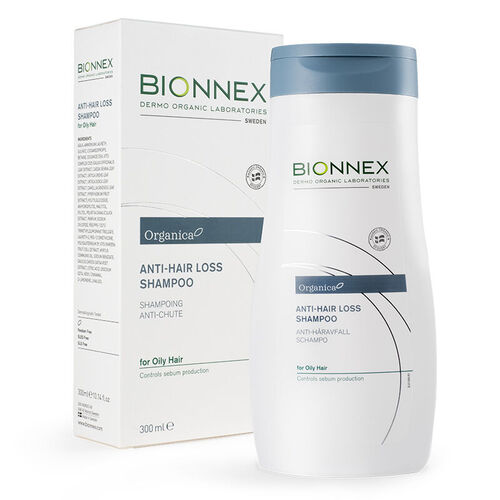 Bionnex Organica Saç Dökülmesine Karşı Bakım Şampuanı Yağlı Saçlar 300ml
