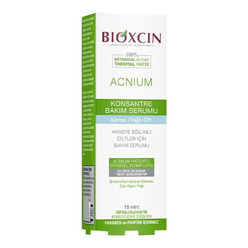 Bioxcin Acnium Konsantre Bakım Serumu 15ml