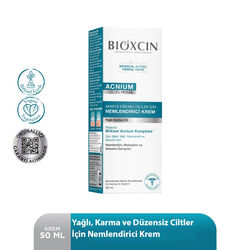 Bioxcin Acnium Sebum Dengeleyici Nemlendirici Krem 50 ml - Thumbnail