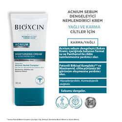 Bioxcin Acnium Sebum Dengeleyici Nemlendirici Krem 50 ml - Thumbnail