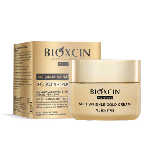 Bioxcin Age Reverse Kırışıklık Karşıtı Altın Krem 50 ml