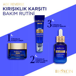 Bioxcin Age Reverse Kırışıklık Karşıtı Gece Serumu 30 ml - Thumbnail