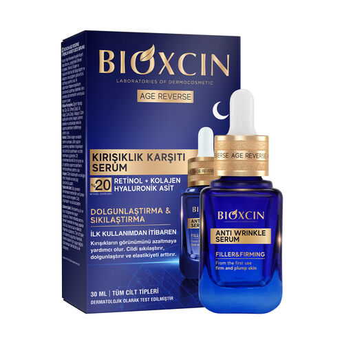 Bioxcin Age Reverse Kırışıklık Karşıtı Gece Serumu 30 ml